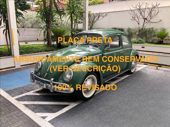 VOLKSWAGEN FUSCA 1.3 8V GASOLINA 2P MANUAL